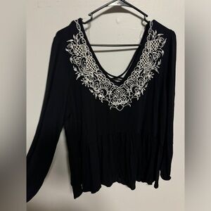 Plus Size Babydoll Top